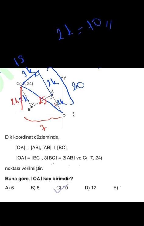 Analitik Geometri Sorusu Bakar M S N Z Eodev