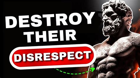 Handle DISRESPECT Like A STOIC Must HAVE Trait Stoicism YouTube