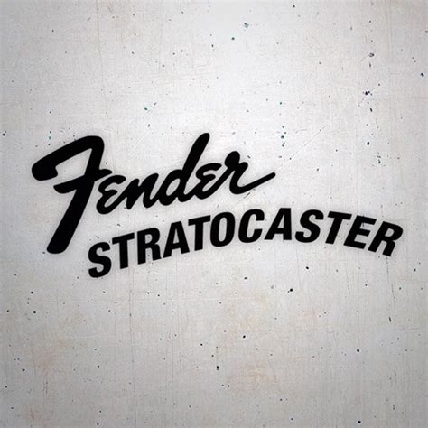 Adesivo Per Chitarra Fender Stratocaster Stickersmurali