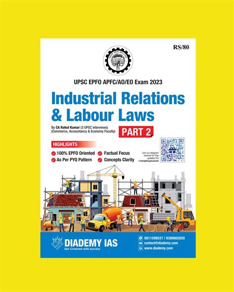 Diademy Ias Industrial Relations Labour Laws Part Upsc Epfo Apfc