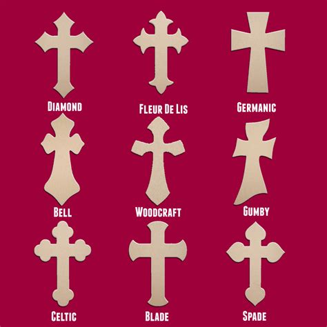 12 Wood Cross Unfinished Diy Medium Wooden Craft Cutout To Sell