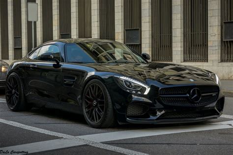 Night Black Mercedes Amg Gt