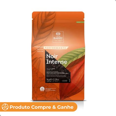 Cacau em Pó Plein Arôme 100 Extra Fino 1kg Cacao Barry