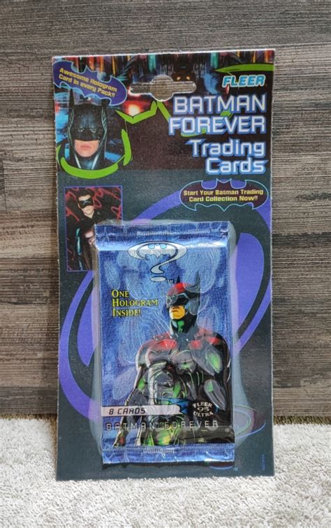 Trading Cards Fleer Batman Forever Sealed Collectible Cards Was