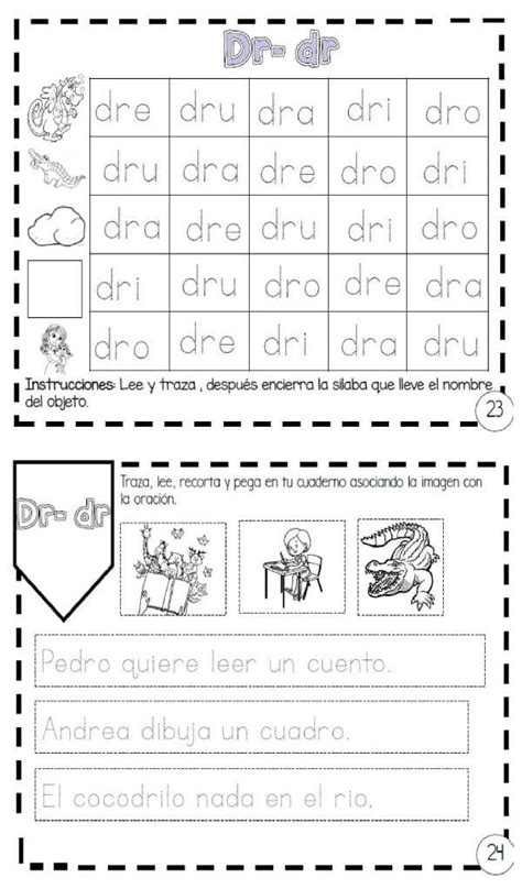 Cuaderno Para Leer Y Trazar Silabas Trabadas Materiales Educativos Images