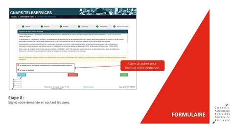 CNAPS Vous Pouvez Maintenant Faire Vos Demandes De Carte Pro En Ligne