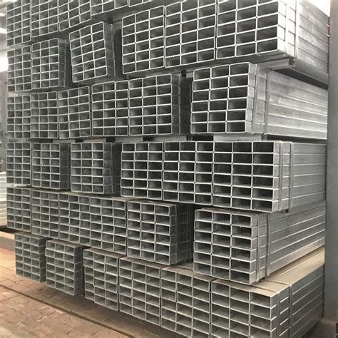 Hot Dipped Galvanized Rectangular Hollow Section Hot Rolled Material