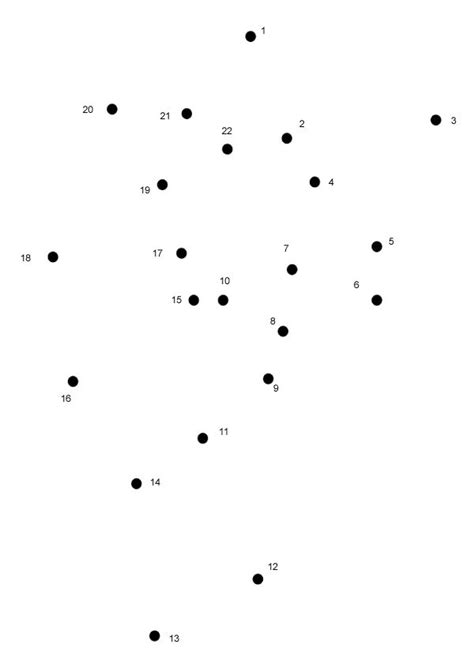 Printable Dot To Dot Medium Kidsworksheetfun