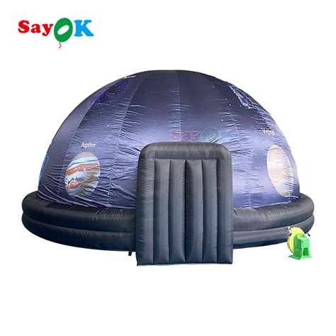 Giant Portable Planetarium Dome Inflatable Projection Dome Tent For 360