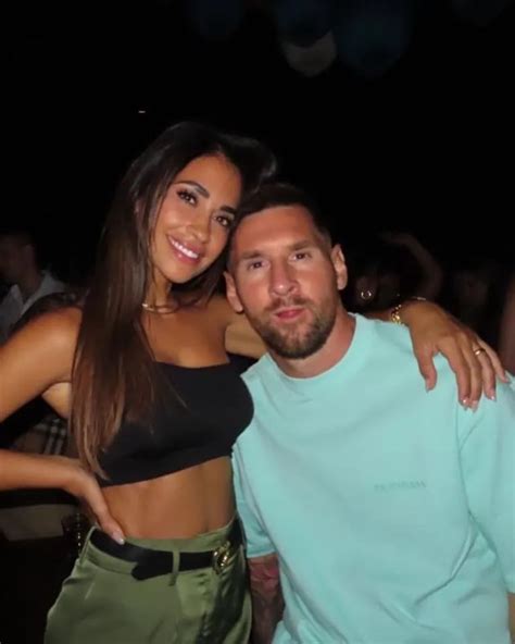 Lionel Messi Sali De Fiesta Con Antonela Roccuzzo En Miami Y Las Fotos