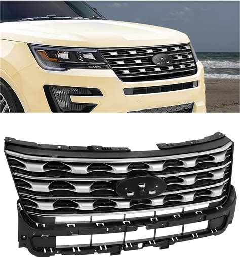 Hecasa Rejilla Frontal Superior Compatible Con Ford Explorer