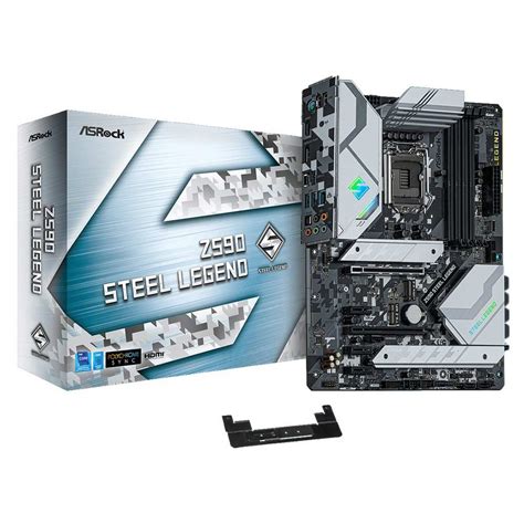 Placa M E Asrock Z Steel Legend Intel Lga Atx Ddr