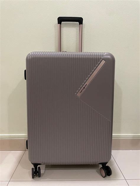 Samsonite Zeltus Cm Spinner Exp Luggage With Built In Scale Hobbies