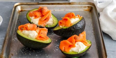 Keto Smoked Salmon Filled Avocados Ruled Me