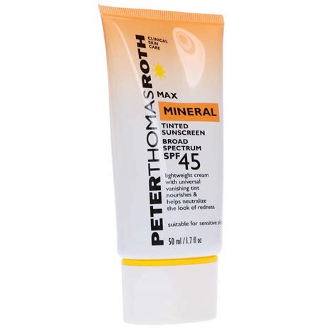 Peter Thomas Roth Max Mineral Tinted Sunscreen Broad Spectrum SPF 45 1