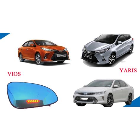 Toyota Vios Blue Side Mirror Bsm Yaris Corolla Altis Vios New Design