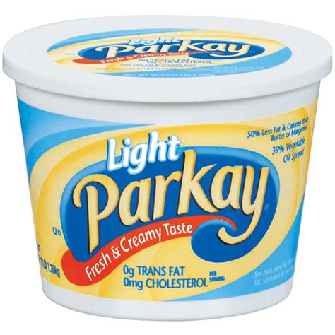 Parkay Light 39% Vegetable Oil Spread 48 Oz Tub | Margarine & Butter ...