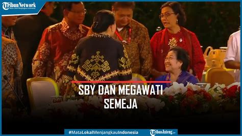 Sejuk Megawati Dan Sby Duduk Semeja Di G Bali Youtube