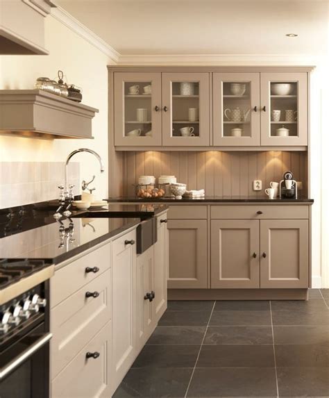 Taupe Kitchen Design Ideas 65 Taupe Kitchen Taupe Kitchen Cabinets