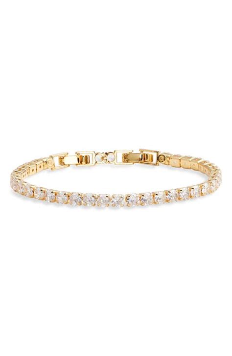 Womens Cubic Zirconia Tennis Bracelets And Necklaces Nordstrom