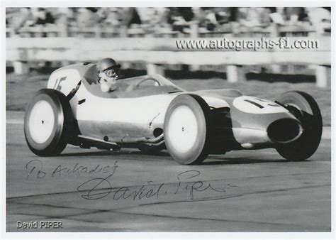 Autographs F1 David Piper