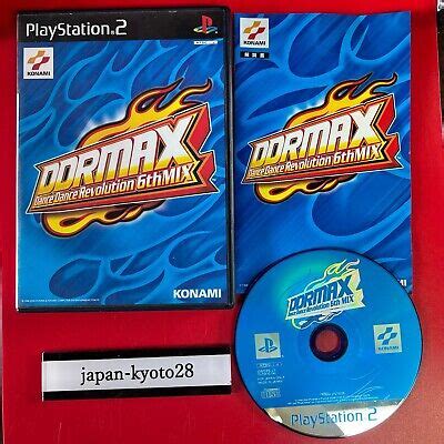 DDRMAX Dance Dance Revolution 6th MIX PS2 Konami Sony Playstation 2