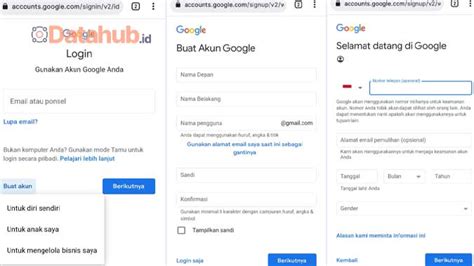 Cara Membuat Akun Gmail Baru Di Laptop Mudah Cepat