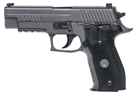 Sig Sauer 226r40legion P226 Full Size Legion 40 Sandw Single Double 4 40 10 1 Black G10 Grip Gray