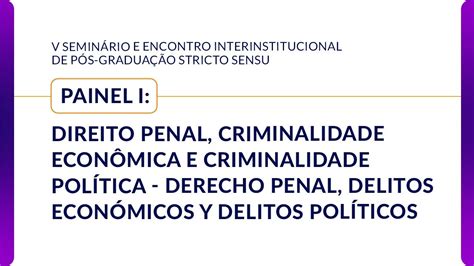 V Seminário e Encontro Interinstitucional de Pós Graduação Stricto