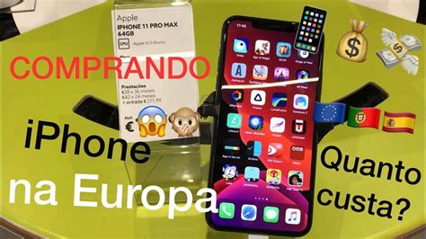 Comprando IPhone Na Europa Quanto Custa YouTube