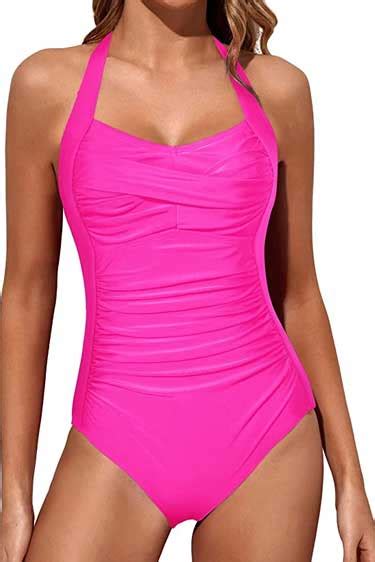 Tempt Me Women Tummy Control One Piece Swimsuits Push Up Slimming