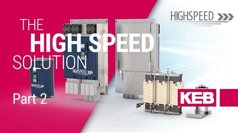 The High Speed Drive Part By Keb Automation Youtube