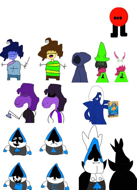 Free Art” Of The Deltarune Characters For In A Nutshell” Videos R