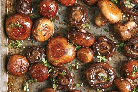 These Sheet Pan Garlic Mushrooms are Side Dish Goals | The Kitchn