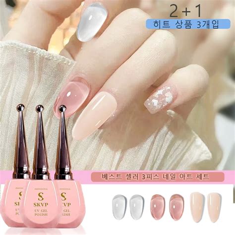 3PC Set Jelly Nude Gel Esmalte Pudim Xarope Transl Cido Gel Gel UV