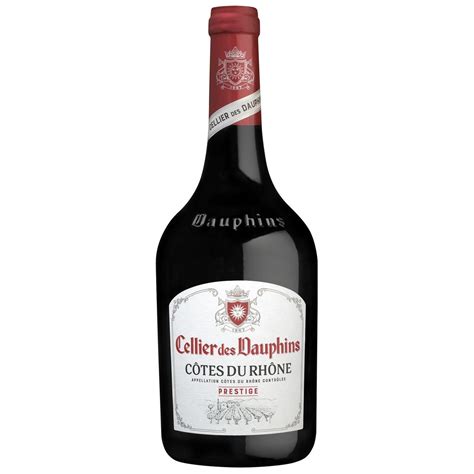 Cellier Des Dauphins Aop Côtes Du Rhône Rouge 75cl Pas Cher Auchanfr