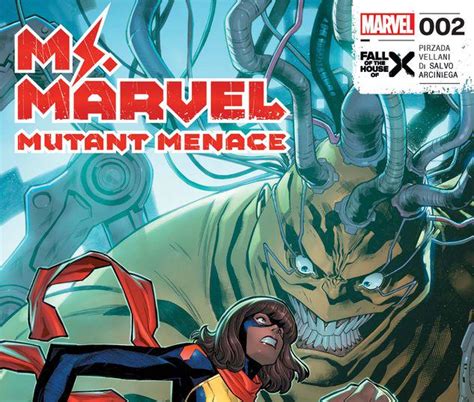 Ms Marvel Mutant Menace 2024 2 Comic Issues Marvel