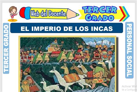 El Imperio De Los Incas Para Tercero De Primaria Fichas De NBKomputer