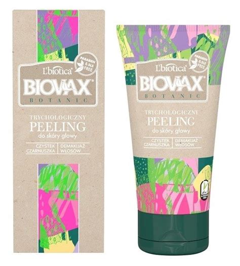 Biovax Trychologiczny Peeling do Skóry Głowy Botanic 125ml Polska