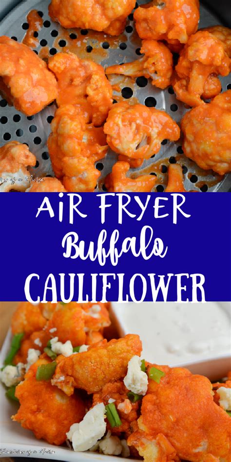 Delicious And Healthy Air Fryer Buffalo Cauliflower