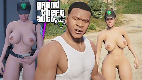 Gta V Nude Mod Installed Game Play Part 18 Gta 5 Missions Story Mode