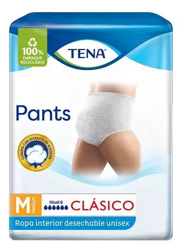 Ropa Interior Desechable Adultos Tena Pants Cl Sico M Un Mercadolibre