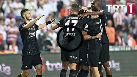 TRT1 CANLI YAYIN EKRANI Beşiktaş Malmö maçı canlı yayın kanalı TRT 1