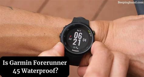 Is Garmin Forerunner Waterproof Need To Know