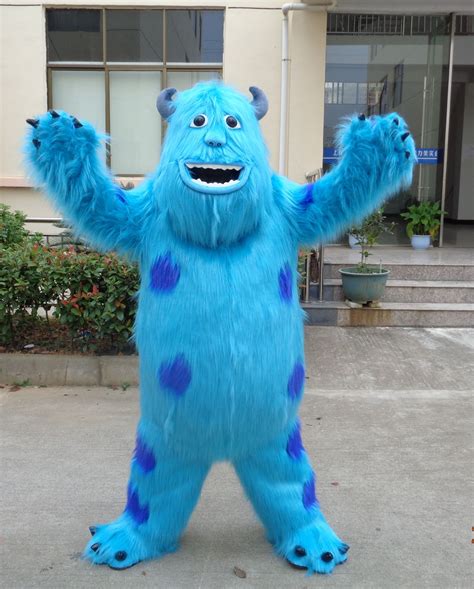 Quality Sully Mascot Costume Suit Monsters University Fancy Dress ...