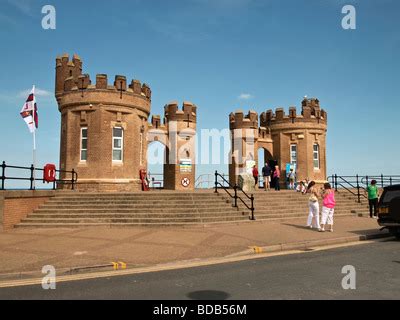 Pier Towers, Withernsea, East Yorkshire, England UK Stock Photo - Alamy