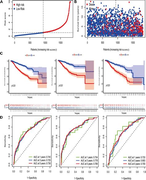 Construction Of The Pyroptosis Mediated Prognostic Model A And B