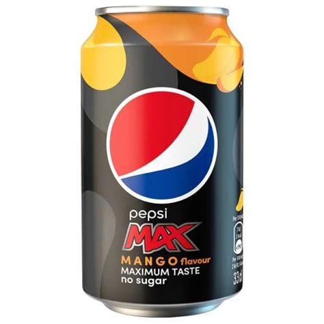 Pepsi Max Nap J Gazowany Ml Mango Puszka De Sklep Internetowy Fh