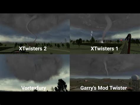 Different Garry S Mod Ef Tornadoes Youtube