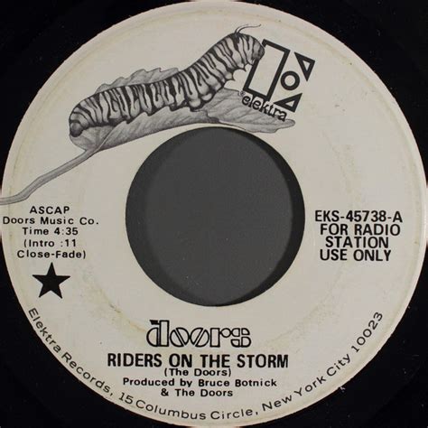 The Doors - Riders On The Storm (1971, Vinyl) | Discogs